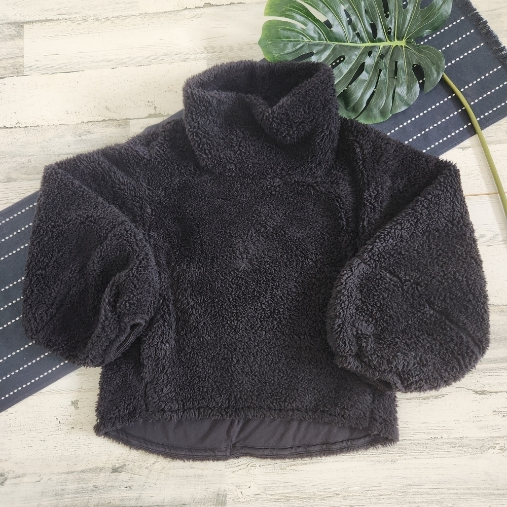Lululemon Warmth Restore Long Pullover Fleece Black Size XS/S